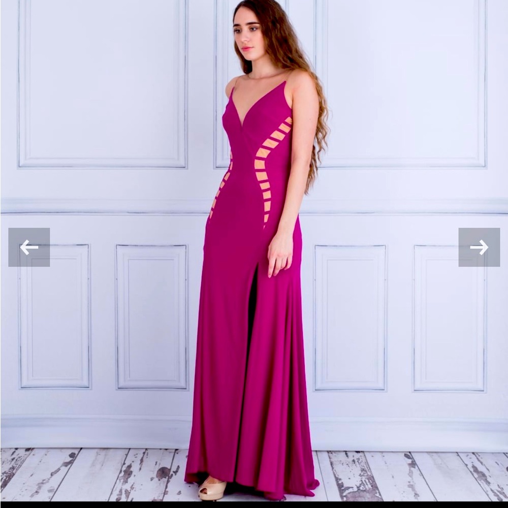 Pink Forever Unique Prom Dress - Size 6